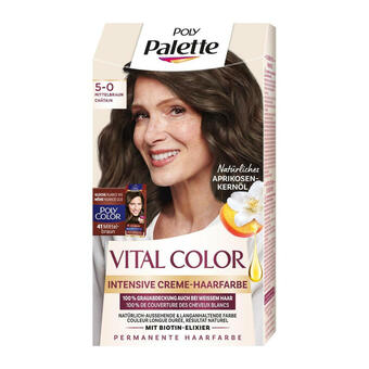 Billa Poly palette vital color 5-0 mittelbraun Angebot