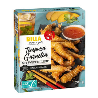 Billa Billa tempura garnelen Angebot