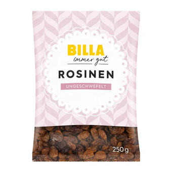 Billa Billa rosinen Angebot