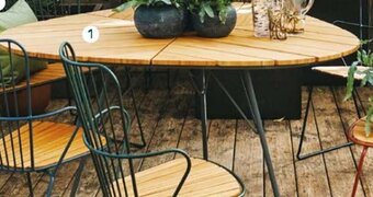 Casa Tisch Leaf 146 x 146, H 75 cm Angebot