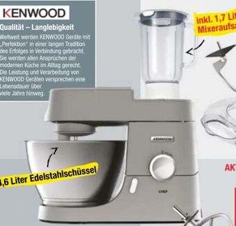 Maximarkt Küchenmaschine kvc 3110s chef Angebot
