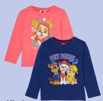 KiK Kinder langarmshirts Angebot