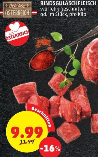 PENNY RINDSGULASCHFLEISCH Angebot