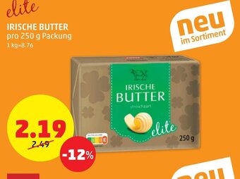 PENNY IRISCHE BUTTER pro 250 g Packung Angebot
