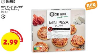 PENNY MINI-PIZZA SALAMI Angebot