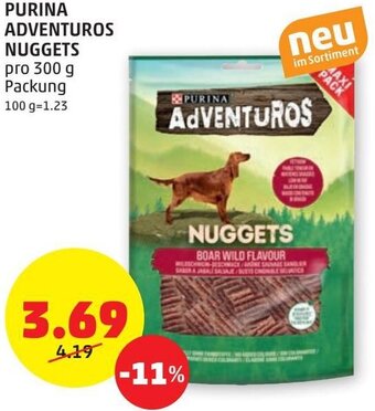PENNY PURINA ADVENTUROS NUGGETS Angebot