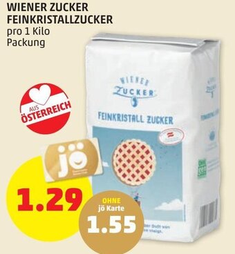 PENNY WIENER ZUCKER FEINKRISTALLZUCKER Angebot