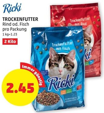 PENNY Ricki TROCKENFUTTER Angebot