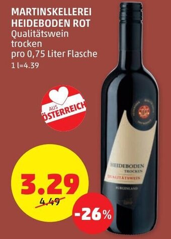 PENNY MARTINSKELLEREI HEIDEBODEN ROT Angebot