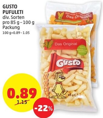 PENNY GUSTO PUFULETI Angebot