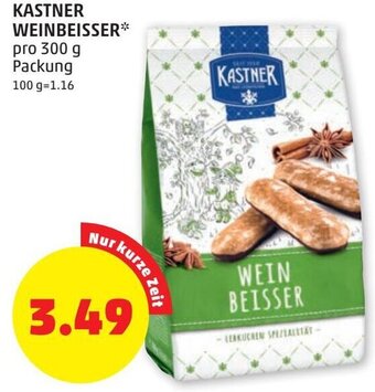 PENNY KASTNER WEINBEISSER pro 300 g Packung Angebot