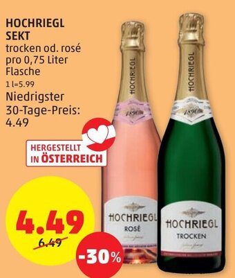 PENNY HOCHRIEGL SEKT Angebot