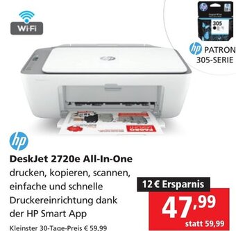Pagro Diskont hp DeskJet 2720e All-In-One Angebot