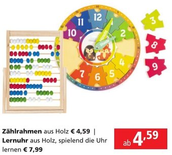 Pagro Diskont Zählrahmen aus Holz Angebot