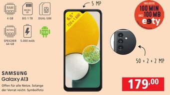 Pagro Diskont SAMSUNG Galaxy A13 Angebot