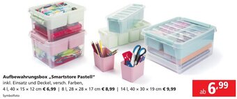 Pagro Diskont Aufbewahrungsbox ,,Smartstore Pastell" Angebot