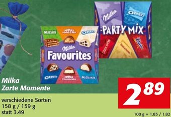 Strasser Markt Milka Zarte Momente 158 g/ 159 g Angebot