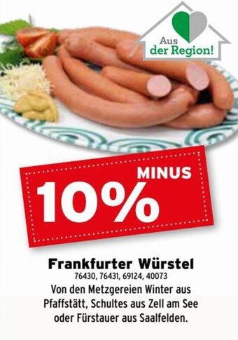 Salzburger Lagerhaus Frankfurter Würstel Angebot