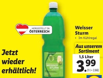 Lidl Weisser Sturm 1,5 Liter Angebot