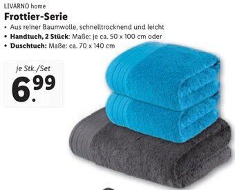 Lidl LIVARNO home Frottier-Serie Angebot