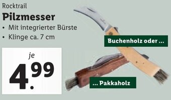 Lidl Rocktrail Pilzmesser Angebot