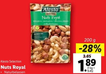 Lidl Alesto Selection Nuts Royal 200 g Angebot