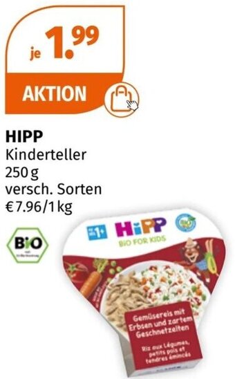 Müller HIPP Kinderteller 250 g Angebot