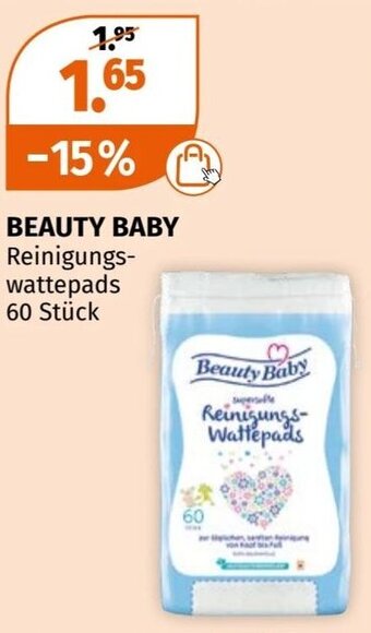 Müller BEAUTY BABY Reinigungs-wattepads 60 Stück Angebot