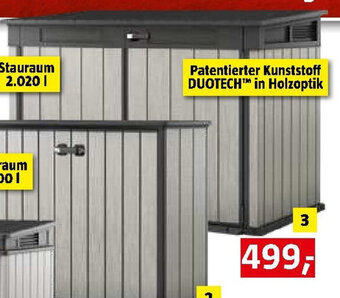 Bauhaus Gartenbox GRANDE STORE Angebot