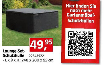 Bauhaus Lounge-Set- Schutzhülle Angebot