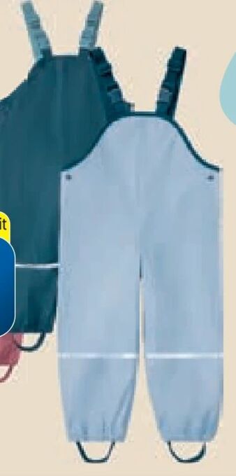 Lidl Kleinkinder regenhose Angebot
