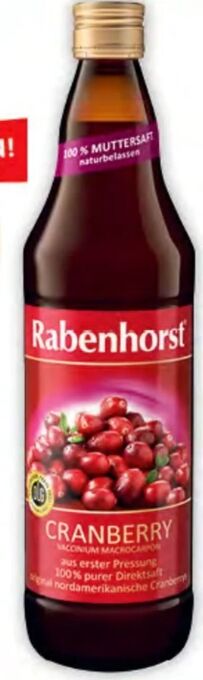 Martin Reformstark Cranberry purer direktsaft Angebot