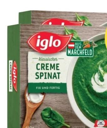 MPreis Spinat passiert Angebot