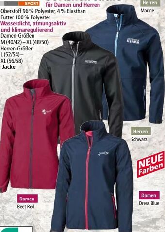 Norma Herren softshell jacke Angebot