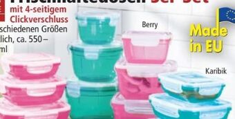 Norma Frischhaltedosen Angebot