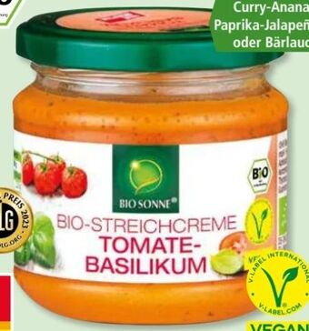 Norma Bio-streichcreme tomate-basilikum Angebot