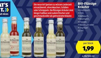Hofer Bio-Flüssige Kräuter 40ml Angebot