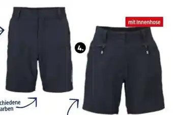 Hofer Damen-Herren-Radhose Mit Innenhose Damen Gr.36-46 Herren Gr.48-56 Angebot
