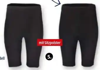 Hofer Damen-Herren-Radhose Mit Sitzpolster Damen Gr. 36-46 Herren Gr.48-56 Angebot