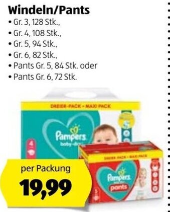 Hofer Windeln/Pants Angebot