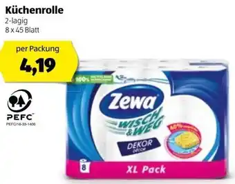 Hofer Küchenrolle 8x45 Blatt Angebot