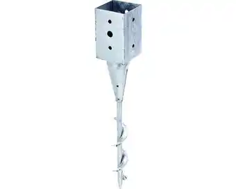 Hornbach Einschraub-bodenhülse 71 x 71 x 150 x 595 mm, feuerverzinkt, 1 stück Angebot