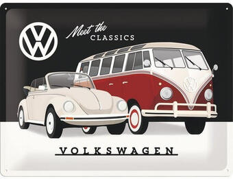 Hornbach Blechschild vw classics 30x40 cm Angebot