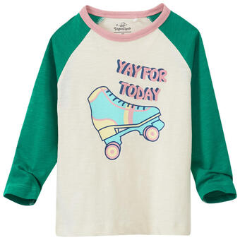 Ernsting's family Mädchen langarmshirt mit retro-print Angebot