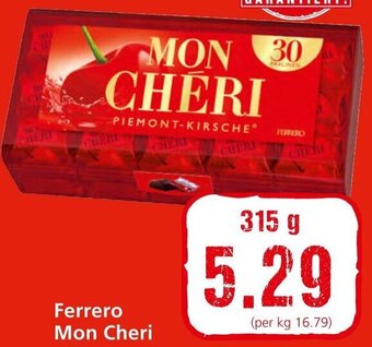 Spar Ferrero Mon Cheri 315 g Angebot