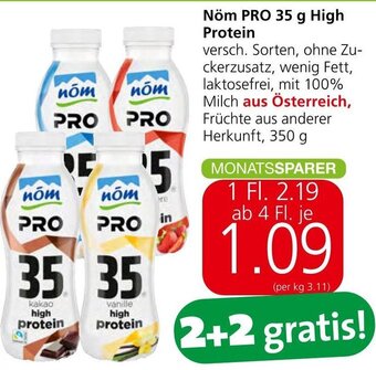 Spar Nöm PRO 35 g High Protein 350 g Angebot
