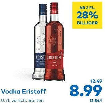 T&G Vodka Eristoff 0.7 L Angebot