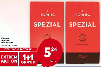 Billa Hornig Spezial div. Sorten 500 g Angebot