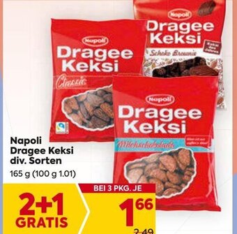 Billa Napoli Dragee Keksi div. Sorten 165 g Angebot