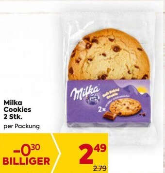 Billa Milka Cookies 2 Stk. Angebot
